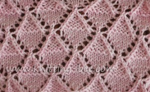 Lace-Stitch-knitting-Stockinette-and-Garter-Diamonds