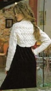 Lace bolero knitting pattern free 1