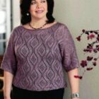 Beautiful Lace Stitch Sweater