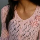 Openwork Crochet Jacket Free Stitch Pattern