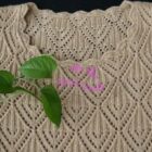 Ribbed Lace Diamonds Stitch