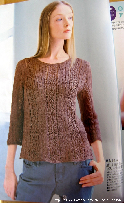 lace sweater knitting pattern